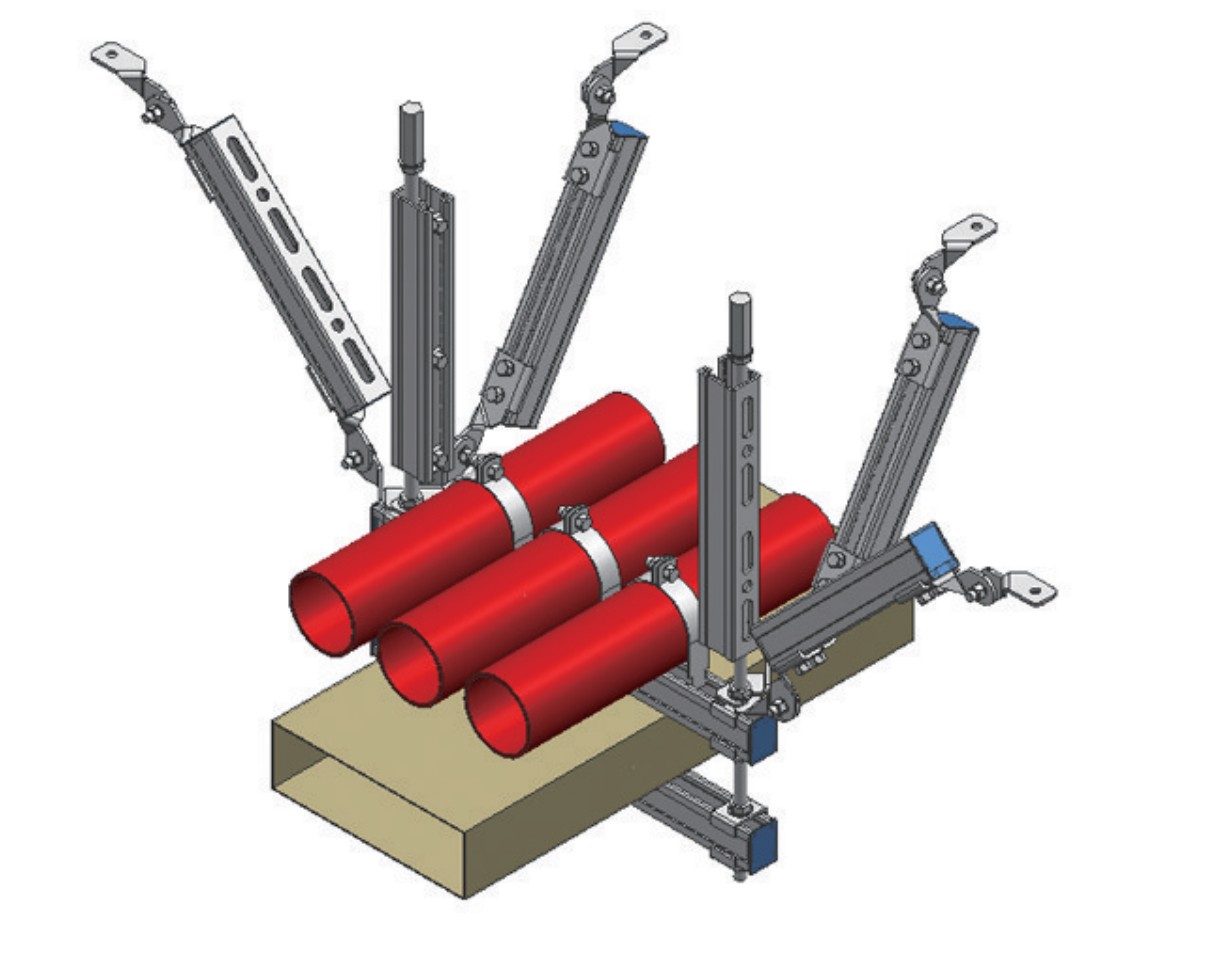 综合管线抗震支架