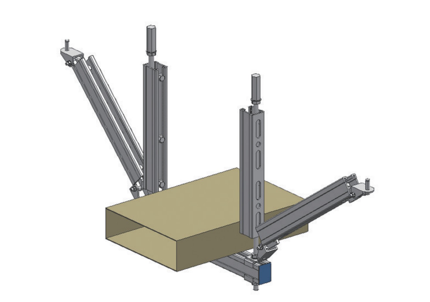 桥架侧向抗震支架