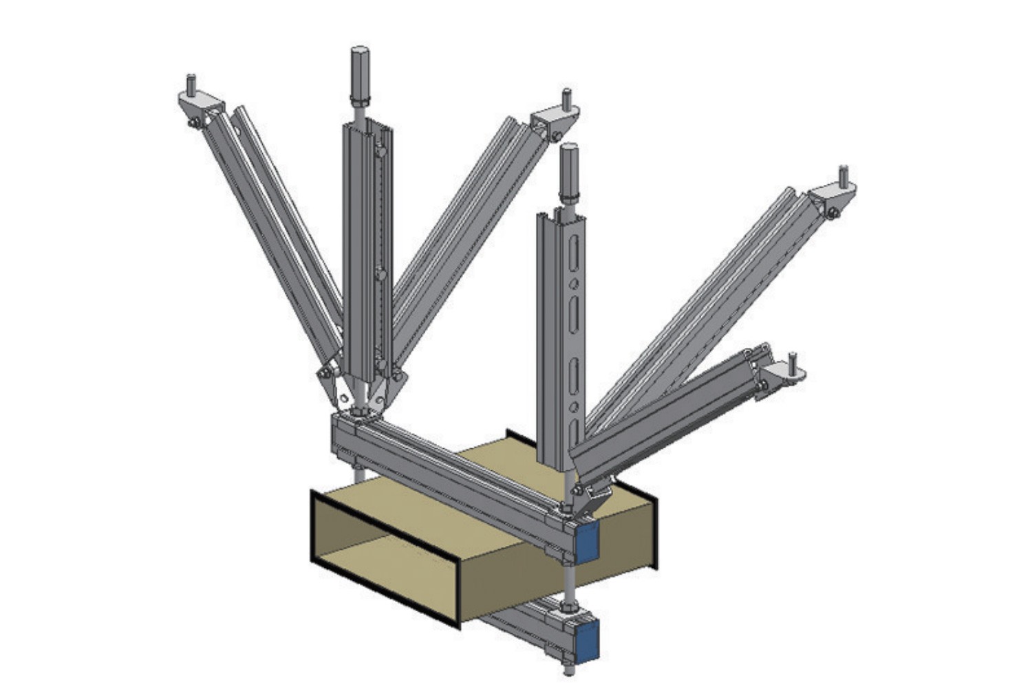 风管侧纵向抗震支架
